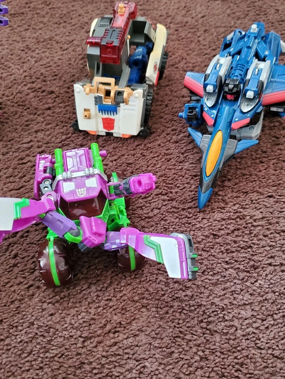 Hasbro Takara Vintage Transformer Robot Cars